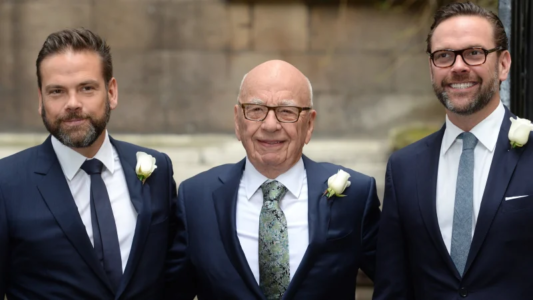Rupert Murdoch and sons