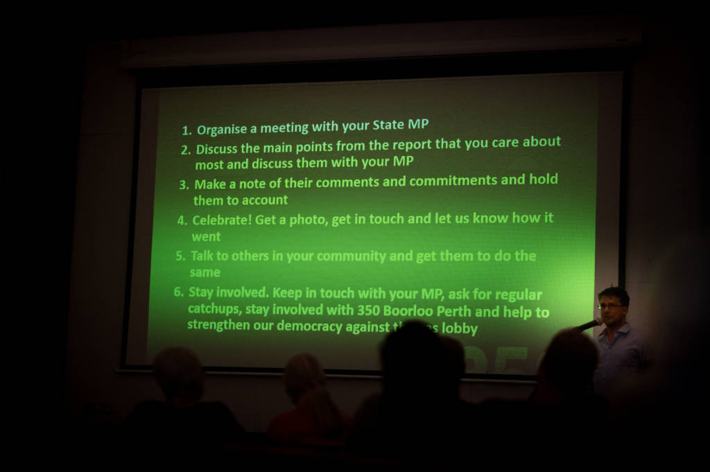 Organise a meeting with your MP